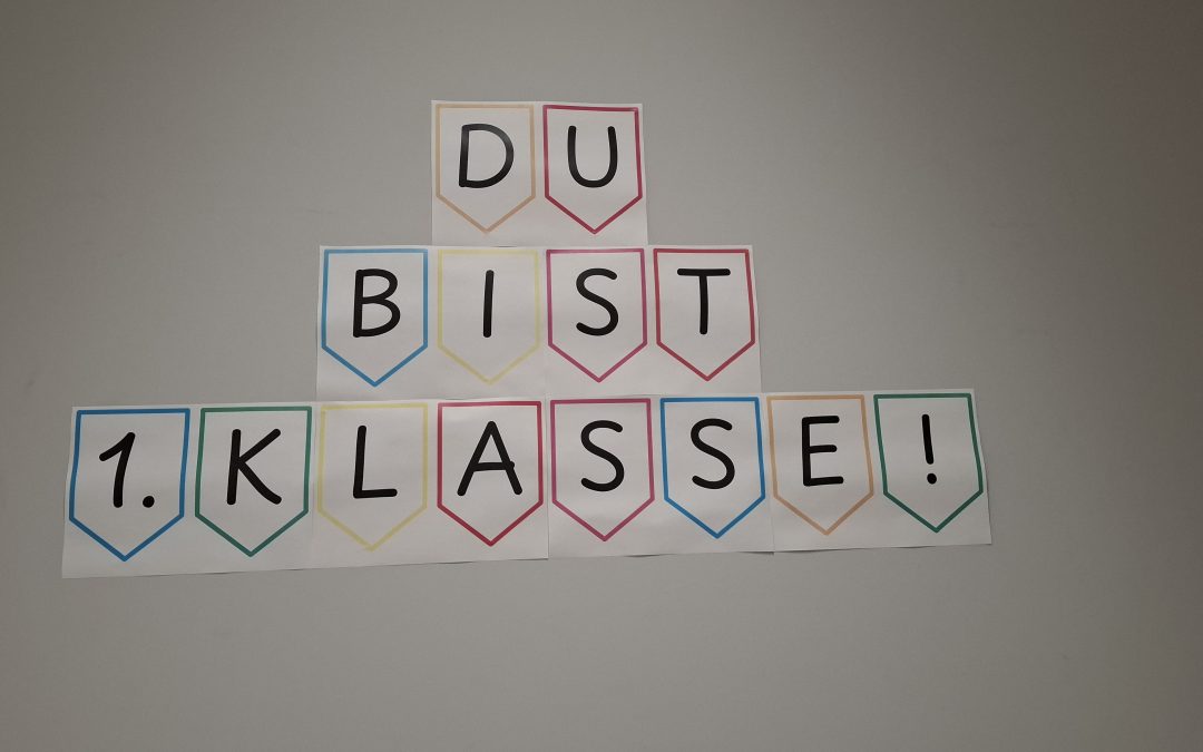 Einschulung 2025- Herzlich Willkommen Schmetterlinge, Kraken und Lamas!